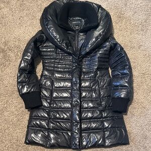 Moda International Glossy Black Jacket